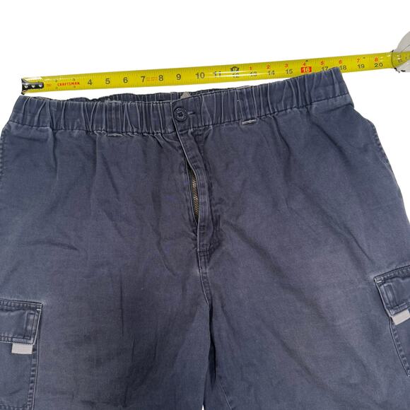 Vintage OP Sport Y2K Navy Blue Cargo Shorts | Men's XL - Picture 5 of 7